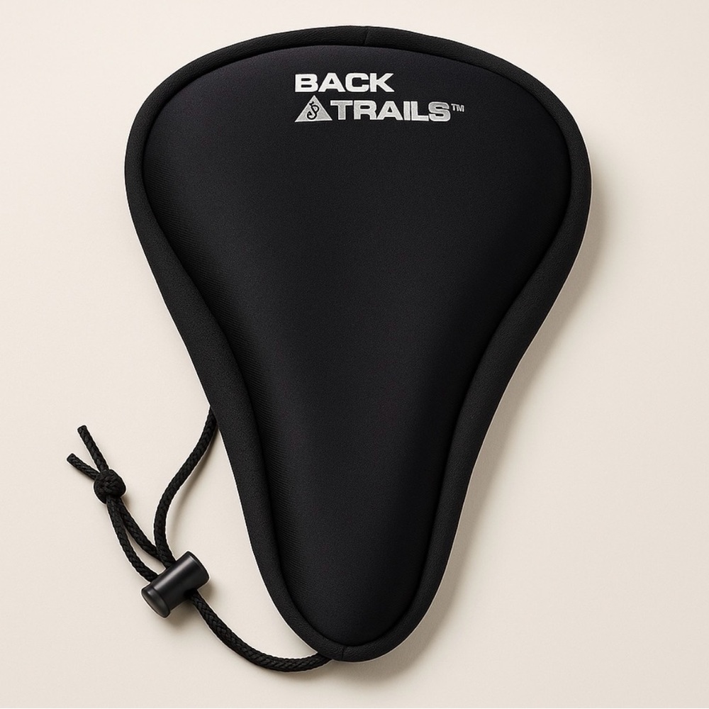 Back Trails Gel Bike Seat Cover | Extra Cushion | Black | Excellent(F83)”✨